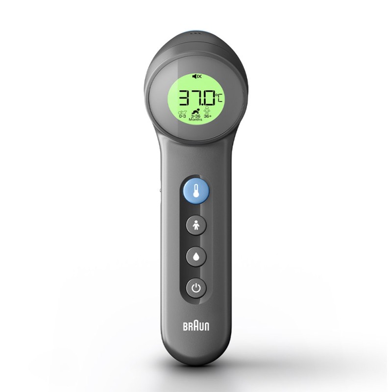 Braun BNT400BWE Termometer Sort